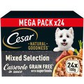 Cesar Natural Goodness Casserole Mixed Selection in Gravy Trays