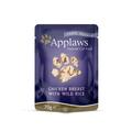 Applaws Natural Wet Cat Food Chicken with Wild Rice in Broth