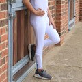 Coldstream Next Generation Kids Langshaw Competition Breeches White