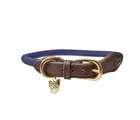 Digby & Fox Fine Dog Rope Collar Blue