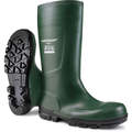 Dunlop Work-It Full Safety Wellington Boots Green