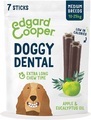 Edgard & Cooper Doggy Dental Apple & Eucalyptus For Medium Dogs