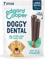 Edgard & Cooper Doggy Dental Strawberry & Mint For Large Dogs