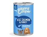 Edgard & Cooper Grain Free Adult Dog Wet Food ASC Salmon & Turkey