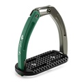 Equipe Safety Stirrup Dark Titanium/Green