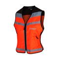 Equisafety Air Waistcoat Please Pass Wide & Slowly Red
