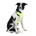 Equisafety Led Flashing Hi Vis Reflective Dog Harness Yellow