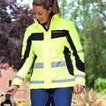 Equisafety Winter Inverno Equestrian Riding Jacket Yellow