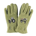 Farm Collection Fleece Gloves by Little Knight Olive Green