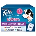 Felix As Good As It Looks Kitten Cat Food Mixed In Jelly