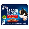 Felix As Good As It Looks Meaty Selection in Jelly Cat Food