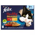 Felix Doubly Delicious 7+ Meat Cat Food