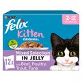Felix Kitten Mixed in Jelly Cat Food