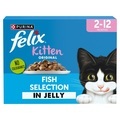 Felix Original Kitten Fish Selection in Jelly Wet Kitten Food