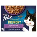 Felix Sensations Crunchies Mixed Cat Food