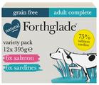 Forthglade Complete Fish Variety Pack Adult Grain Free Dog Food