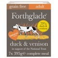 Forthglade Gourmet Grain Free Duck & Venison with Green Beans & Apricot