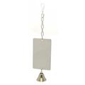 Rosewood Giant Mirror With Bell Bird Toy