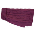 Happy Pet Charlton Cable Knit Deep Berry for Dogs