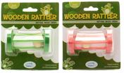 Happy Pet Wooden Rattler Natural Wood Small Animal Chew