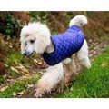 Henry Wag Quilted Dog Jacket Purple