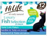 HiLife It's Only Natural Luxury Fish Selection Cat Food