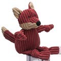 HuggleHound Knotties Fox Dog Toy