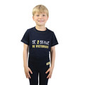 Hy Equestrian Be Brave T-Shirt by Little Knight Navy & Yellow