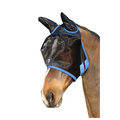 Hy Equestrian Mesh Full Mask with Ears and Nose for Horses Black/Navy