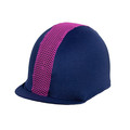 Hy Equestrian Mesh Hat Cover Navy & Pink