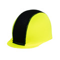 Hy Equestrian Mesh Hat Cover Yellow & Black