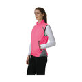 Hy Equestrian Reflector Gilet Pass Wide and Slow Pink