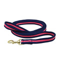 Hy Equestrian Soft Webbing Lead Rein without Chain Navy/Pink