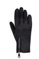 Hy Equestrian Stalactite Zip Riding and General Gloves Black