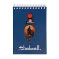 Hy Equestrian Thelwell Collection A6 Notepad Navy