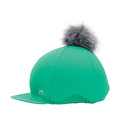 Hy Sport Active Hat Silk With Interchangeable Pom Pom Emerald Green