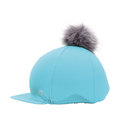 Hy Sport Active Hat Silk with Interchangeable Pom Pom Jewel Blue