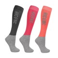 HYCONIC Children's Socks by Hy Equestrian Pink
