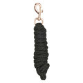 Imperial Riding Black/Rose Gold Lead Rope with Snap Hook