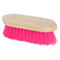 Imperial Riding Dandy Brush Hard with Wooden Back Neon Pink