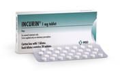 Incurin 1mg Tablets for Dogs