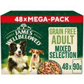 James Wellbeloved Grain Free Adult Mixed Selection in Gravy Pouches