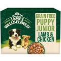 James Wellbeloved Grain Free Puppy Lamb & Chicken in Gravy Pouches