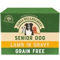 James Wellbeloved Grain Free Senior Dog Lamb In Gravy