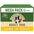 James Wellbeloved Mega Pack Adult Dog Wet Food Lamb in Gravy