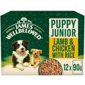 James Wellbeloved Puppy Lamb & Chicken in Gravy Pouches