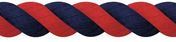 Jhl Cotton Lead Rope Red & Navy