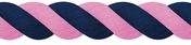 Jhl Super Cotton Lead Rope Navy & Pink