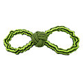 Jolly Pets Gentle Tug Rope Toy Green/Black