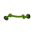 Jolly Pets Knot-n-Chew 2 Knot Rope Green/Black